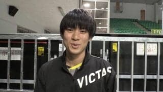 戸上隼輔 張本との接戦をものにし3回戦進出「張本選手の分も背負って頑張りたい」【卓球 WTTリュブリャナ】