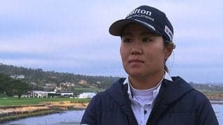 畑岡奈紗は6打差5位　決勝ラウンドは「しっかり伸ばせれば」