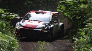 全日本ラリーカムイ：初日は勝田範彦が大きくリード。コバライネンはSS1でコースオフ