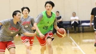 リバウンドでの貢献にも期待がかかるU16女子日本代表のキャプテン阿部心愛