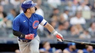 【MLB】鈴木誠也が技あり7号　ヤ軍の完全試合男から36試合ぶり弾、前半戦最終戦で6戦連続安打
