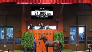 米G1馬を母に持つキタサンブラック産駒が3億1000万円で落札 購買者はダノックス