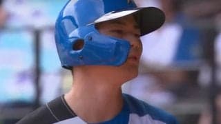 「ミット突き抜けそう」　清宮も呆然…威力抜群“貫通直球”は「メジャーで通用しそう」