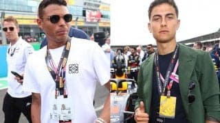 チアゴ・シウバ、チェルシー移籍話のディバラとイギリスGPで遭遇　「来るか聞いてみたけど…」