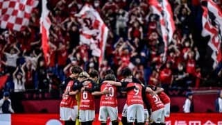 「フィジカルモンスターやん」浦和レッズ合流の元バルセロナ・安部裕葵の初練習姿にサポーター興奮！「髭なしまじかっこいい」と、“顔の変化”にも多くの声上がる