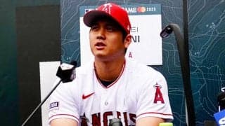 【MLB】大谷翔平、自身の去就問題に言及「秘密です」　エ軍ファンに好感「すごい僕自身も好き」