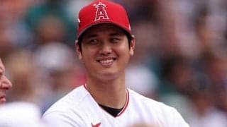 【MLB】スターから写真求められ「カモン！」　大谷翔平との豪華“譲り合い”が「何回見ても良い」