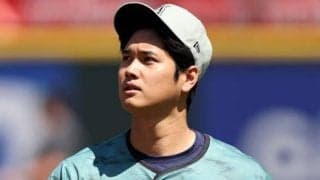 【MLB】1日しか見られない“お宝”大谷翔平　爽やかグリーンの斬新ユニが「何着ても似合うな」