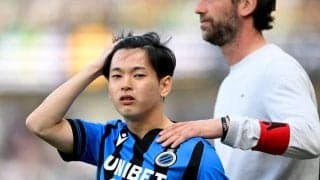 クラブ・ブルージュMF本間至恩、キャンプ中の\"バイシクル\"が注目の的に「チャリは斬新」「通学中の高校生」