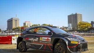 トヨタ、グッドウッドにラリー1など多数マシンを出展、ラトバラ、オジエ、エバンス、カンクネンがデモ走行