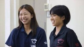 【特集】女子ラクロスリーグ戦前特集『ＮＯ　ＬＩＭＩＴ！』【第３回】３年生対談　ＭＦ田中美亜×ＭＦ脇田萌衣