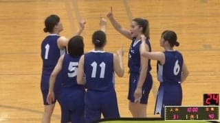 全日本大学バスケットボール新人戦 八王子会場 Aコート 女子予選【見逃し配信】
