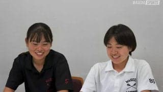 【特集】女子ラクロスリーグ戦前特集『ＮＯ　ＬＩＭＩＴ！』【第４回】２年生対談　ＭＦ五十嵐杏子×ＭＦ水野文萌