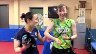 伊藤美誠・早田ひな みまひな約束の物語「+2じゃなくて×100」結びついた二つの個性は無限の可能性