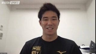 【大学スポーツ×世界水泳】大会事前インタビュー⑤　田中大寛／世界選手権2023福岡大会