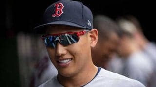 【MLB】吉田正尚ニコニコ「照れ臭い」　同僚から“粋な演出”…決意の誕生日「一番いい時期」