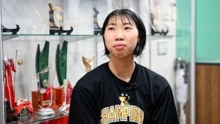 攻防においてマルチな働きを見せる八木悠香（京都精華学園高校3年）「外角シュートをもっと狙っていきたい」