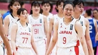 U19女子W杯で日本代表が歴代2位タイとなる16本の3P成功…1位は2021年に日本が樹立