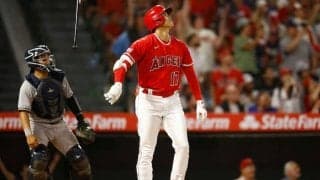 【MLB】大谷翔平は「バットフリップも豪快」　地元放送局も仰天の35号「唯一無二です！」
