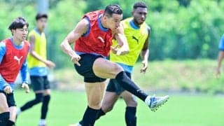 【川崎】FWダミアンが完全合流！「復帰した選手がより力をチームに加えることができる」と力強く意気込む…神戸戦に向け練習場が賑やかに