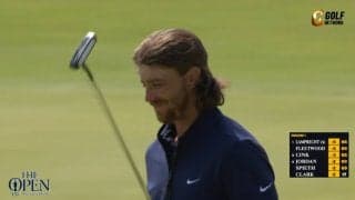 【動画】トミー・フリートウッド、地元ファンの大声援を糧に5アンダー首位発進