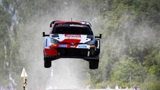 WRCエストニア：トヨタ勢はカッレ・ロバンペラが首位に浮上、勝田貴元は7番手で奮闘