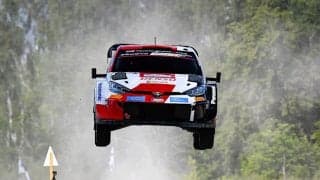 【WRC】第8戦ラリー・エストニア　トヨタのカッレ・ロバンペラが首位奪取、勝田貴元は7位に転落「必要以上に躊躇した」