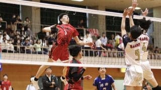 最高到達点340㎝の草野叶嶺（洛南）　お手本はイタリアのスター選手「小さいザイツェフ選手になりたい」【バレーボール京都府インターハイ予選】