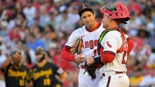 【MLB】まさかの4被弾…相棒が後悔「何球かやり直したい」　それでも大谷翔平は「球界最高だ」