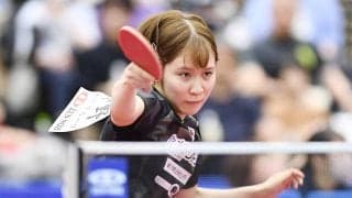 平野美宇が張本美和にリベンジ！8歳差対決を制してベスト4入り【卓球 全農CUP】