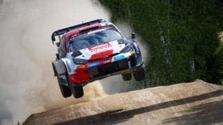 WRCエストニア：ロバンペラが全SSでベストを刻み首位を独走、勝田は7番手をキープ