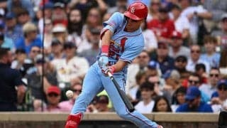 【MLB】ヌートバー、サイクル王手の躍動　先頭打者弾含む3安打…大飛球もぎ取る好守も