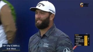 【動画】J.ラーム、アクセル全開！コースレコード「63」で急浮上