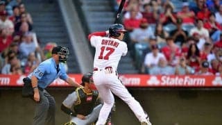 【MLB】大谷翔平、3試合連続無安打でヘルメット叩きつけも　エ軍4連勝ストップ、地区4位転落