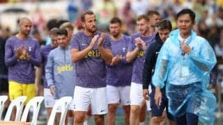 タイで予定のトッテナムvsレスターが悪天候で中止に…