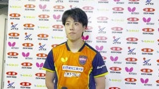 篠塚大登 3位決定戦で敗れる「練習してきたことを発揮できなかったことが悔しい」【卓球 全農CUP】