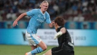 “怪物”らしさ見せつけた圧巻2ゴール、ハーランドの状態にグアルディオラ監督も期待「今よりも良い状態になる」