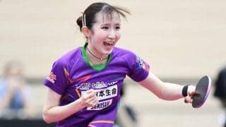 早田ひな 19歳の大藤を破り決勝進出！決勝は黄金世代対決へ【卓球 全農CUP】