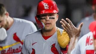 【MLB】敵地に響いた“コール”…ヌートバーが人気に驚き　大声援に感謝「凄いクールなこと」