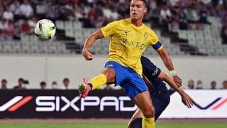 新生PSGとC・ロナウド擁するアル・ナスルの一戦はゴールレスドロー…互いに相手の堅守攻略ならず【国際親善試合】