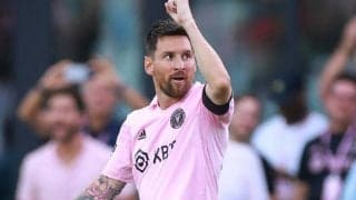 初先発メッシ、今度は2G1A！　マイアミを4-0快勝劇に導く