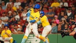 【MLB】吉田正尚、右翼への162キロ第12号ライナー弾含む猛打賞で打率.320浮上　白熱の首位打者争い展開