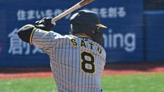 菅野智之から先制タイムリーの佐藤輝明　最近5試合.300と爆発の予感