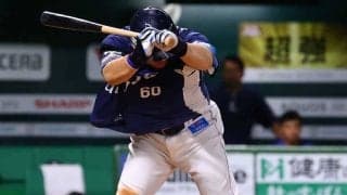 当たったのに…ボールが消滅？　場内衝撃の“レア死球”が200万再生の大バズり