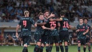 主導権を握ったシティが競り勝つ！ バイエルンが終盤に追いつくもラポルテが決勝点【国際親善試合】