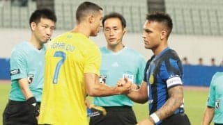 インテルは新戦力フラッテージが同点弾も勝ち切れず…C・ロナウド先発のアル・ナスルとドロー決着【国際親善試合】