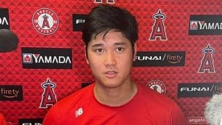 【MLB】大谷翔平、エ軍は「大好き」　今夏のトレード消滅に告白「今年PO目指す」　一問一答