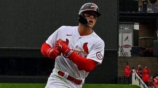 【MLB】ヌートバー、初2打席連発で2桁10号到達　先頭打者弾→鈴木誠也の頭上越す特大137m弾