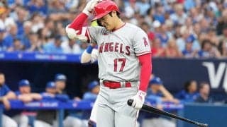 【MLB】大谷翔平に異変か　3打席連発39号も9回好機で途中交代、エ軍逆転負けで4連勝ストップ
