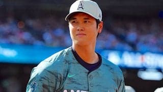 【MLB】「勝てよ！」大谷翔平がオールスターでイチローの“愛弟子”に激励　HRダービー舞台裏の映像が話題に